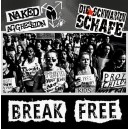 DIE SCHWARZEN SCHAFE/NAKED AGGRESSION-Split 7''