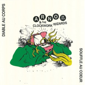 ARNO DE CEA & THE CLOCKWORD WIZARDS / THE ORIONS-Split 7''