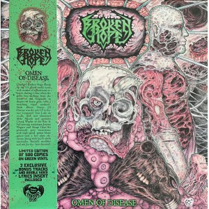 BROKEN HOPE-Omen Of Disease LP