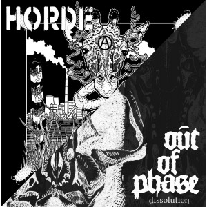 HORDE / OUT OF PHASE-Split LP
