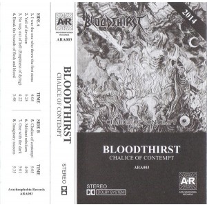 BLOODCHRIST-Chalice Of Contempt MC