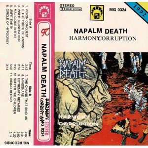 NAPALM DEATH-Harmony Coruption MC