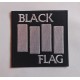 BLACK FLAG Patch