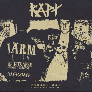 RAPT-Thrash War-Discography 1984/1987 LP + 7'' + CD